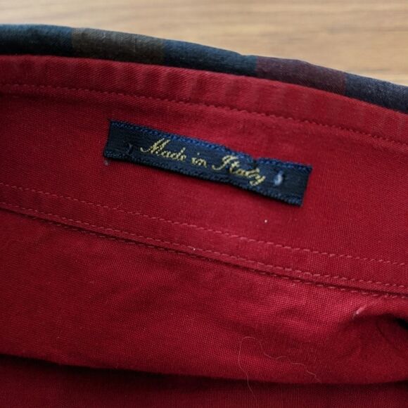 PAUL & Shark plaid checkered long sleeve button up shirt - Picture 6 of 9